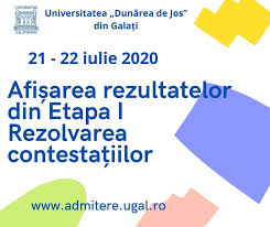 Universitatea Dunărea De Jos Din Galați Primele Rezultate Ale Concursului De Admitere 2020 Vor Fi Afișate In Această După Amiază După Ora 16 30 Este Vorba Despre Rezultatele De La Finalul Etapei I