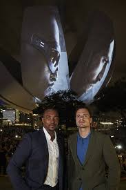 Sebastian stan, wizard world panel 2018. Anthony Mackie And Sebastian Stan This Is Hilarious Can You Imagine Having Your Face Blown Up That Giant Sebastian Stan Man Thing Marvel Bucky Barnes