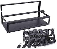 Velihome open air mining frame case,steel mining frame rig case,up to 6 gpu for crypto coin currency mining (19.7x11.2x8.9inch) (black) 3.8 out of 5 stars 21 $54.99 Velihome Mining Rig Frame Mining Rig Case Frame Rig Frame Gpu Mining Frame Mining Case Steel Open Air Miner Mining Frame Rig Case Up To 6 Gpu For Crypto Coin Currency Mining 1 Set Cryptelicious