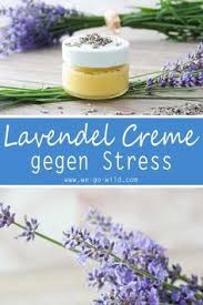 Diy Lavendel Creme Gegen Stress Und Kopfschmerzen Kopfschmerzen Naturkosmetik Selber Machen Lavendel