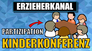 Die partizipation hat ihren ursprung im lateinischen und stammt von participare (teilnehmen, teilhaben) ab. Partizipation In Der Kita Was Ist Eine Kinderkonferenz Leicht Erklart Erzieherkanal Youtube