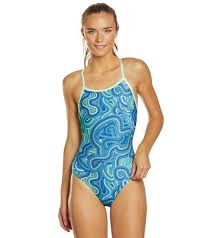 Dolfin Uglies Womens Waves For Days V 2 Back One Piece Swimsuit At Swimoutlet Com