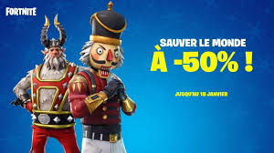 De un à quatre joueurs, menez les derniers héros de notre monde pour sauver les survivants et repousser la horde. Fortnite Sauver Le Monde A Moitie Prix Jusqu Au 18 Janvier
