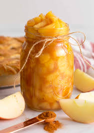 Once you're done, it just sits on the shelf, and literally all you have to do is open a jar and dump it into a pie shell when you're ready for it. Apple Pie Filling Preppy Kitchen