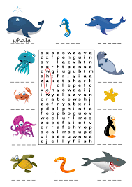 Marine Animals Worksheet Aulas De Ingles Para Criancas Atividades Animais Atividades De Ingles