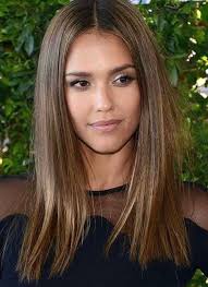 Pinterest Deborahpraha Jessica Alba With Medium Length Hair And Straight Hair Jessica Alba Hair Hair Styles Medium Hair Styles
