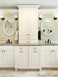As well as providing a space for a vessel or countertop sink, they have the added benefit of utilizing an otherwise wasted area. Update Your Bathroom Vanity In 5 Easy Steps Diva Of Diy