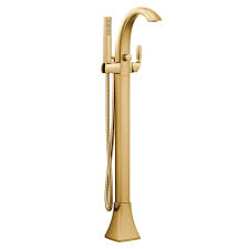 Browse the moen collection of bathroom and shower faucets to see how they come together to add comfort, luxury and personal style to your bath. Moen Gold Bathtub Faucets At Lowes Com