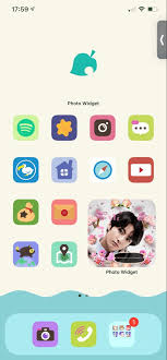 Ios 14 Iphone Homescreen Layout Animal Crossing Animal Crossing Homescreen Layout Homescreen