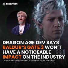 Baldur's Gate 3 raised the bar for RPGs. But according to Dragon Age vet  Mark Darrah, don't expect other studios to follow. Larian had time, budget,  and creative freedom—a luxury most devs