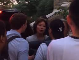 Mitch Mcconnell S Wife Steps In To Defend Him After He Is Confronted By Protesters Over Separated Children The Independent The Independent
