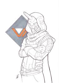 Use left/right arrows to navigate the slideshow or swipe left/right if using a mobile device. Destiny Cayde 6 Coloring Pages Shefalitayal