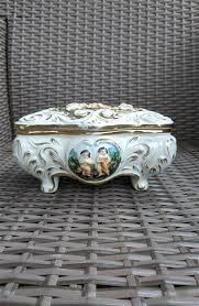 Check spelling or type a new query. R Capodimonte G B Porcelain Cherubs Box With Lid