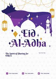 Where does the festival come. Eid Al Adha Poster The Brand