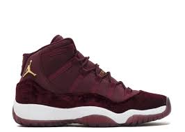 Air Jordan 11 Retro Gg Heiress Velvet Air Jordan 852625 650 Night Maroon Metallic Gold Night Maroon Jordan Shoes Girls Air Jordans Retro Sneakers Men Fashion