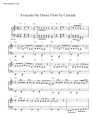Cascada (evacuate the dancefloor 2009) — why you had to leave 03:39. Cascada Evacuate The Dance Floor Sheet Music Pdf Free Score Download
