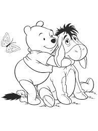 Star wars galaxy of adventures. Winnie De Pooh And Eeyore Coloring Page 1001coloring Com