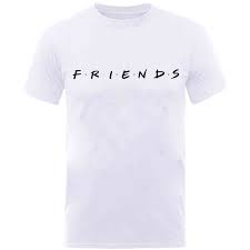 Friends logo illustrations & vectors. Friends Logo White T Shirt L T Shirt Alzashop Com