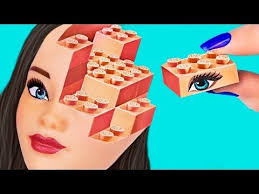 10 Diy Barbie School Supplies Vs Lego School Supplies Challenge Youtube School Diy Diy School Supplies Diy Book