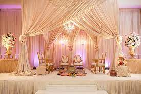 10 Awesome Indian Wedding Stage Decoration Ideas Marriage Hall Complete Your Dreams Here Wedding Stage Wedding Stage Design Rose Gold Wedding Decor
