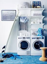 How To Use This Unexpected Ikea Product In Every Room Of The Home Ikea Laundry Ikea Algot Laundry Room