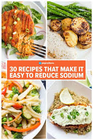 Everybody understands the stuggle of getting dinner on the table after a long day. 30 Low Sodium Meals Heart Healthy Recipes Low Sodium Kidney Friendly Recipes Renal Diet Low Salt Recipes