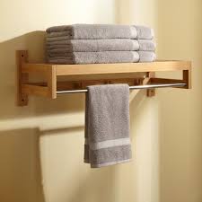Pathein Bamboo Towel Rack With Hooks Bathroom Bathroom Towel Decor Bathroom Towel Storage Bath Towel Racks
