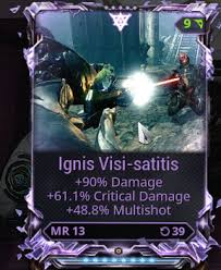 Can Anyone Tell Me If This Is A Good Ignis Wraith Mod Config For Steel  Path? : R/Warframe
