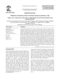 Crystal mosque, kuala terengganu, malaysia. Pdf Probiotic For Larviculture Of Portunus Pelagicus Linnaeus 1758