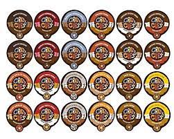 Crazy Cups Flavored Coffee And Chocolate Flavored Coffee Single Serve Cups Variety Pack Sampler For The Keu Flavored Coffee Pods Coffee Flavor Coffee Varieties