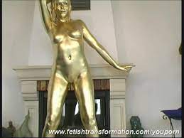 Slim pornsar complete painted in golden color 195 min. Paint Free Porn Videos Sex Qlporn