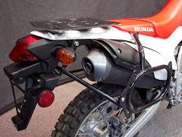 wolfman shows nice honda crf250l touring bag racks honda dual sport motorcycle touring