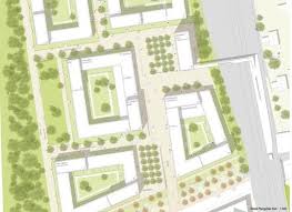 Quartiersplatz Stadtische Architektur Stadtplanung Grundriss
