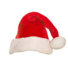 Santa Hat Super Deluxe Plush Christmas Hats