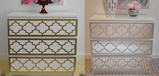 Add Instant Glam To Your Ikea Furniture Using Overlays Betterdecoratingbible Ikea Furniture Makeover Furniture Makeover Home Decor