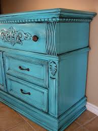 Turquoise Dresser Glazed Black Before After Diy Furniture Furniture Makeover Repurposed Furniture