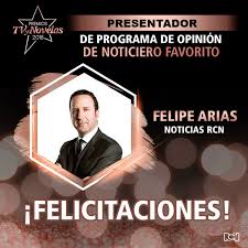 Felipe arias lo sabe, y por eso responde con sarcasmo cuando le preguntan sobre el tema. Canal Rcn Felicitaciones Felipe Arias Has Ganado En Facebook