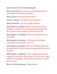 Place the four images from the cell cycle in the correct chronological order. Snc 2d Name Unit Tissues Date The Cell Cycle When Taken