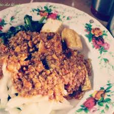 Tapi kjee rasa, mesti sedap jugak. Resepi Pecal Kuah Kacang Anak Jawa