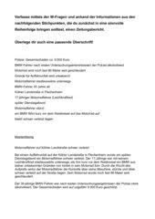 Klasse und nach durchsicht bereits geschriebener lernzielkontrollen erstellt. 4teachers Unfallbericht Anhand Von Stichpunkten Schreiben