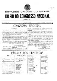 DIÁRIO DO CONGRESSO NACIONAL