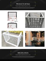 Apart from this, the provided. Outdoor Wall Cladding Facade Grill Design Air Conditioner Outer Cover China Air Conditioner Cover Ac Cover Made In China Com