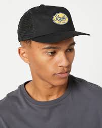 Rusty Trucker Hat Swedish Skåne Landscape Rusty/Black A-Frame Trucker Wild  Spirit