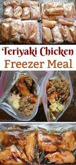 Freezer Meals Teriyaki Chicken One Hundred Dollars A Month Recipe Chicken Freezer Meals Freezer Meals Freezable Meals