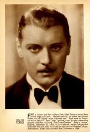 Ralph FORBES : Biography and movies