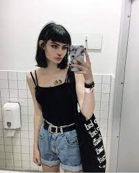 New Hair Bangs Grunge Fringes 57 Ideas Grunge Hair Goth Hair Hairstyles With Bangs