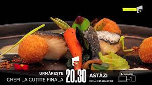 Aufrufe 139 tsd.vor 5 monate. Marea FinalÄƒ Chefi La CuÈ›ite Se AnunÈ›Äƒ A Fi IncendiarÄƒ Nu O Rata Azi De La 20 30 Pe Antena 1 Youtube