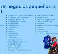 45 negocios pequeños rentables y 5 consejos para emprender