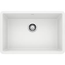 Find blanco kitchen sinks at lowe's today. Blanco Precis Undermount Granite Composite 27 In Single Bowl Kitchen Sink In White 522429 Sinks The Blanco Precis 27 In Single Bowl Is Inspired B