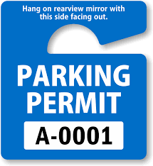 10 high quality parking pass clipart in different resolutions. Download Rear View Mirror Hang Tag Template Parking Tags Design Parking Hang Tags Full Size Png Image Pngkit